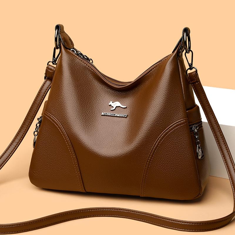 2025 новая женская сумка модная универсальная сумка через плечо большой вместимости повседневная сумка-мессенджер женская сумка для поездок на работу сумка для мамы