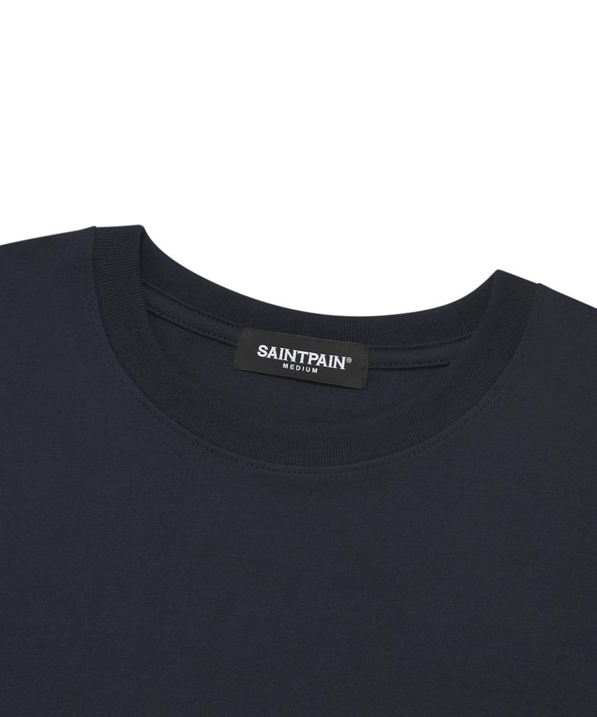 SAINTPAIN Sp Initial Short Sleeve T-Shirt - Navy