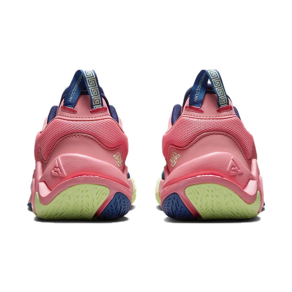 Nike Кроссовки Giannis Immortality 2 GS Dark Marina Blue Laser Crimson Kids Pink-Gaze Barely-Volt Celestine-Blue FQ8168-630