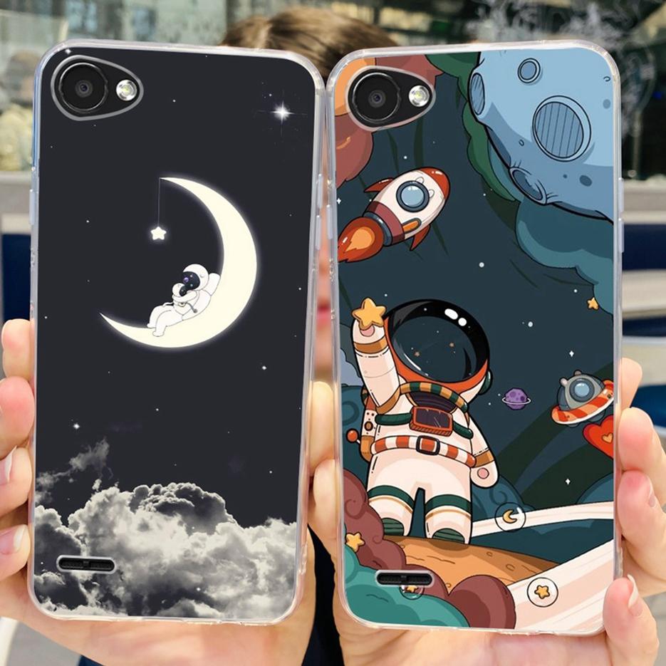 For LG Q6 Case M700 M703 Cute Painted Cover Soft Silicone Phone Case For LG Q6 Q6+ LGQ6 Back Cover Bumper For LG Q6 5.5'' Fundas