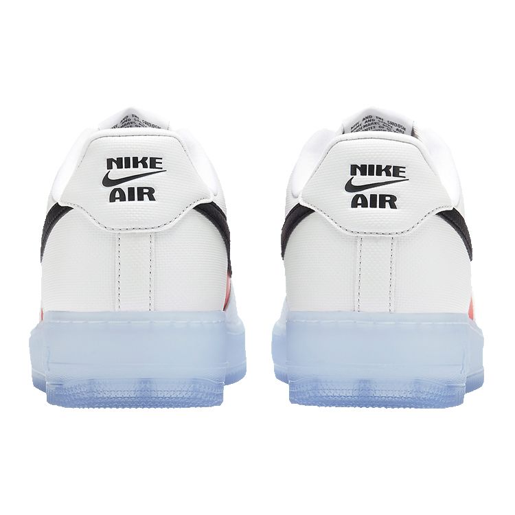Nike Air Force 1 07 LV8 EMB Icy Soles — университетские красные мужские кроссовки белые черные Vast-Grey CT2295-110