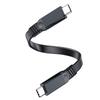 Плоский кабель USB - Type-C для передачи данных 10 Гбит/с, быстрая зарядка 60 Вт, высокоскоростная передача