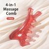 Resin Meridian Massage Comb Scalp Relax Scalp Meridian Massager Sandalwood Hair Comb Women/Girl