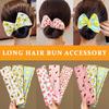 Hair Bun Clip Fruit Pattern Bun Maker Easy To Use Versatile Hair Styling Twist Tool Long Hair Bun Accessory
