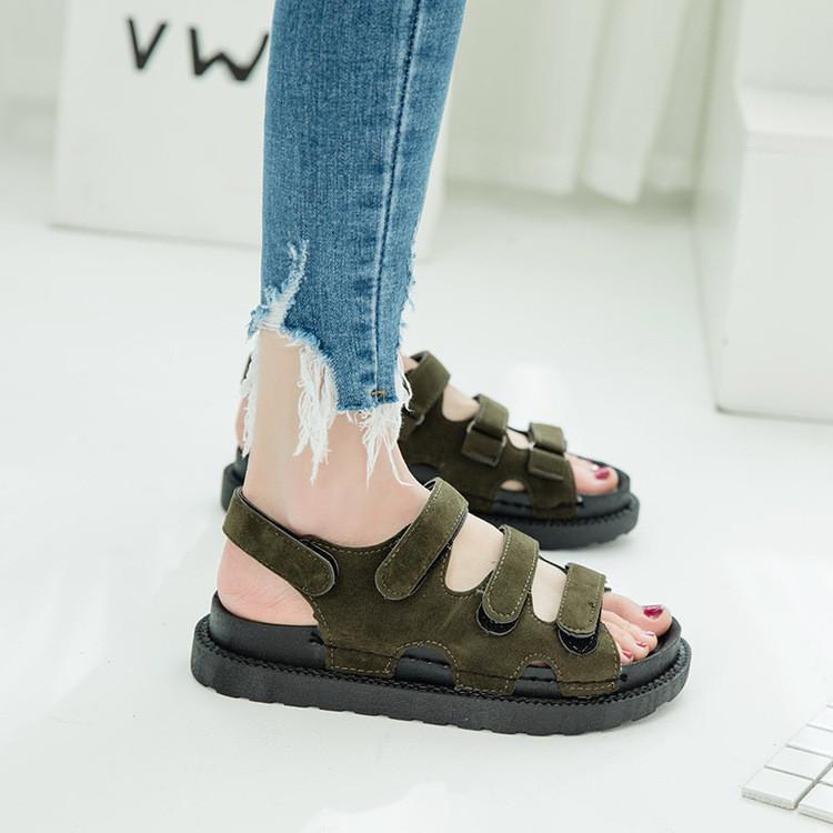 Versatile And Comfortable 2018 Summer Women's Thick Bottom Lightweight Casual Beach Sandals
