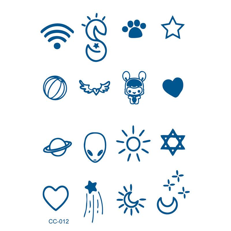 Травяные растения, палец, улитка, маленькая картинка, сок, татуировка, наклейки, последние 15 дней, полупостоянный ветер