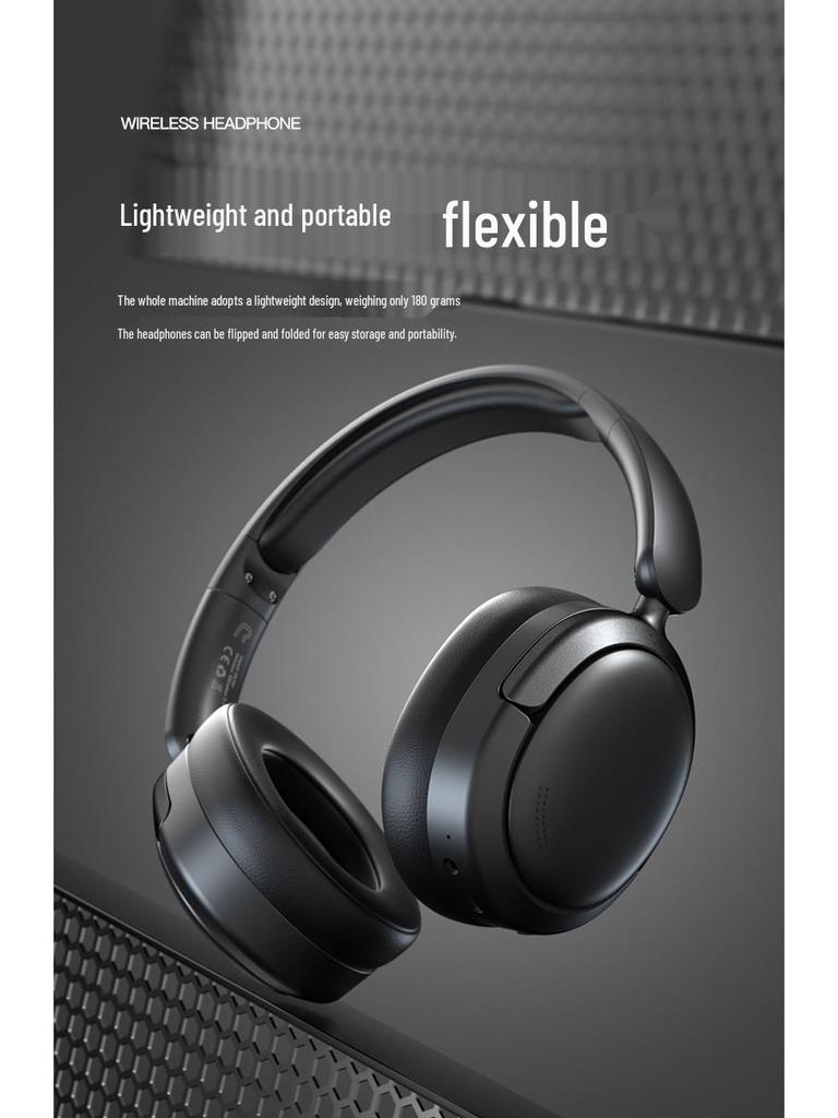 Игровые Bluetooth-наушники с оголовьем 2025: Беспроводные, С шумоподавлением, Мощный бас, Сверхдолгая работа от батареи, Для спорта
