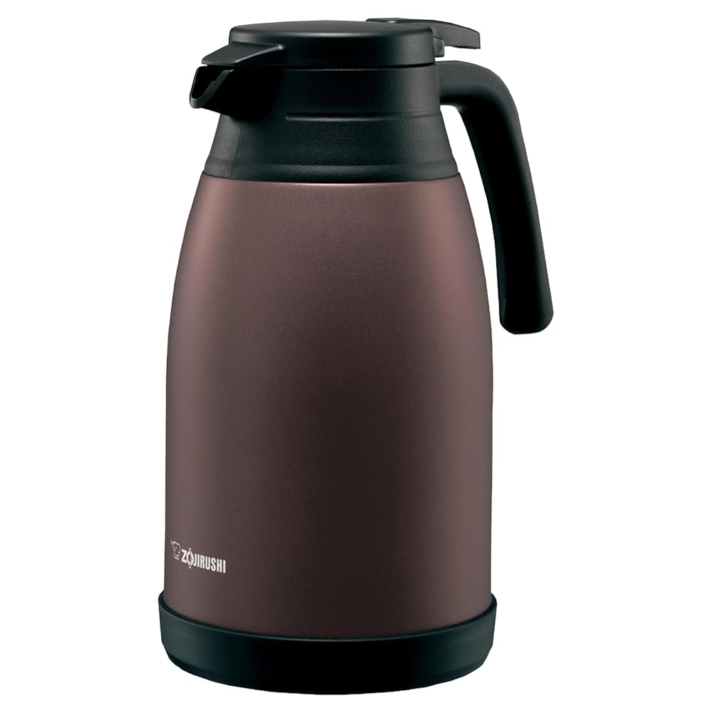 Zojirushi Stainless Steel Hand Pot, 15L, Double-Walled Vacuum Insulated, Wide Mouth, Tabletop,