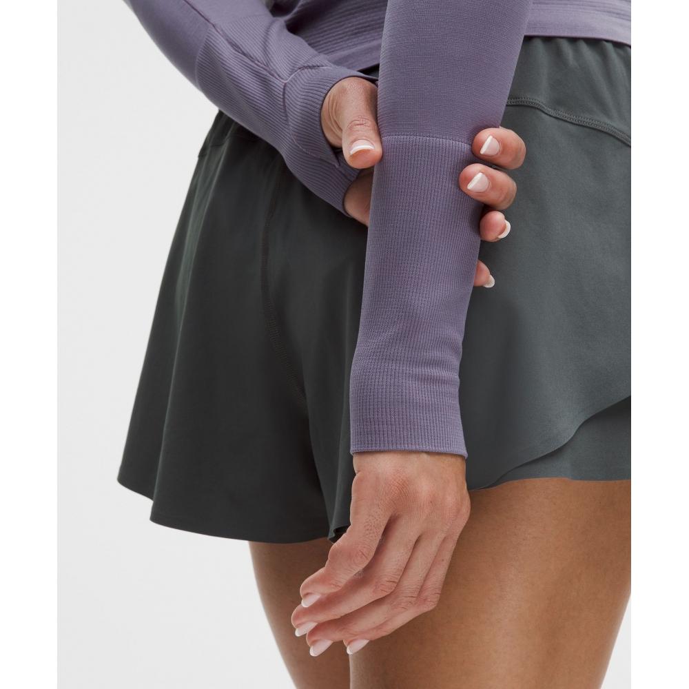 Lululemon Swiftly Tech Long Sleeve Shirt 2.0  Waist Length Grape Mist Grape Mist