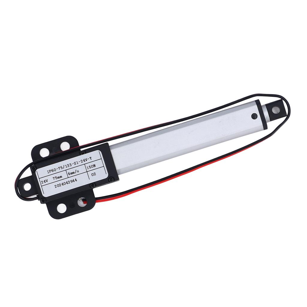 Electric Mini Linear Actuator Telescopic Small Motion Actuator 150N 75mm Stroke DC24V 4mm s for Robot