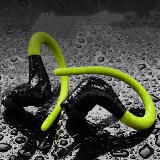 3.5mm Sport Earhook Earphone Running Headphone HiFi Stereo Bass Headset with Mic