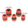 Garden Watering Hose Plastic Quick Connector 1/2" 3/4'' 1'' Double Male Coupling Joint Adapter Extender Set For Pipe