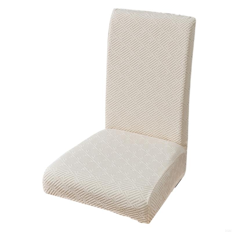 Resilients Waterproofs Protectors Jacquard Mazes Stretchable Materials For Dining Chairs Office Furnitures Hotel Decoration