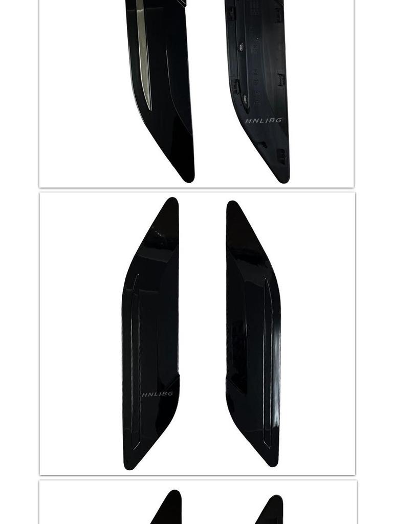 Гальваническое Серебристое/Черное Вентиляционное Отверстие Капота для Land Rover Range Rover Evoque 2020 (LR155568, LR155567)