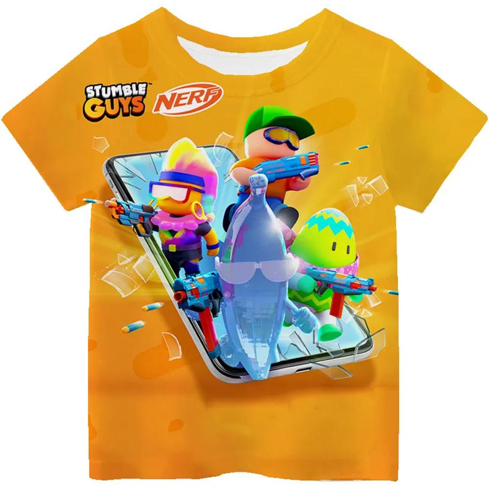 Game 3D Printed Kids T Shirt Children Clothing From 3 To 12 Years Tees Casual Tops Clothing For Girls Boys Tshirt