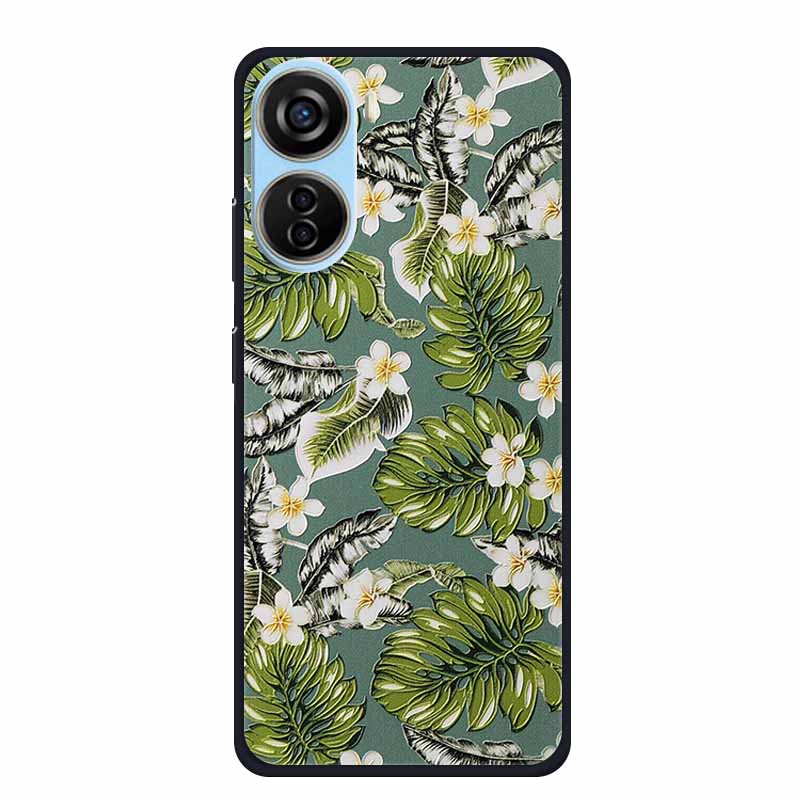 3D Тисненый чехол для ZTE Blade A35 A55 A54 A34 A33S V50 Design 5G V50 Vita Axon 40 lite Чехол для телефона Мягкий силикон ТПУ Задняя крышка