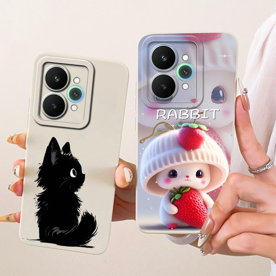 Чехол для Realme 15 Pro 5G Ударопрочный ТПУ Чехол Популярный Ромашка Мягкий Силикон Чехол для Телефона Для Realme 15 Чехол Realme 15T 15Pro Чехол-кармашек