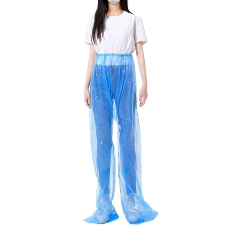 1PC Pack Foot Outdoor Travel Waterproof Rainpants Clear Raincoat Disposable Supplies Rain Pants