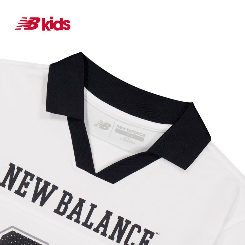 New Balance Детская футболка-поло с коротким рукавом