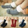 Christmas Winter Warm Fluffy Fleece Lined Thicken Bed Socks Floor Socks