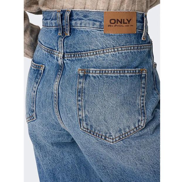 Only Robyn Ex Straight Fit Dot536 high waist джинсы