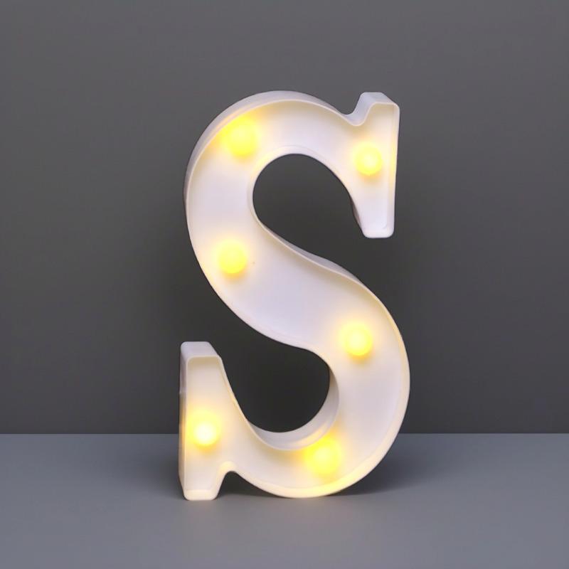 22 см светодиодные буквы и цифры для мероприятий - Идеально для дней рождения и предложений.