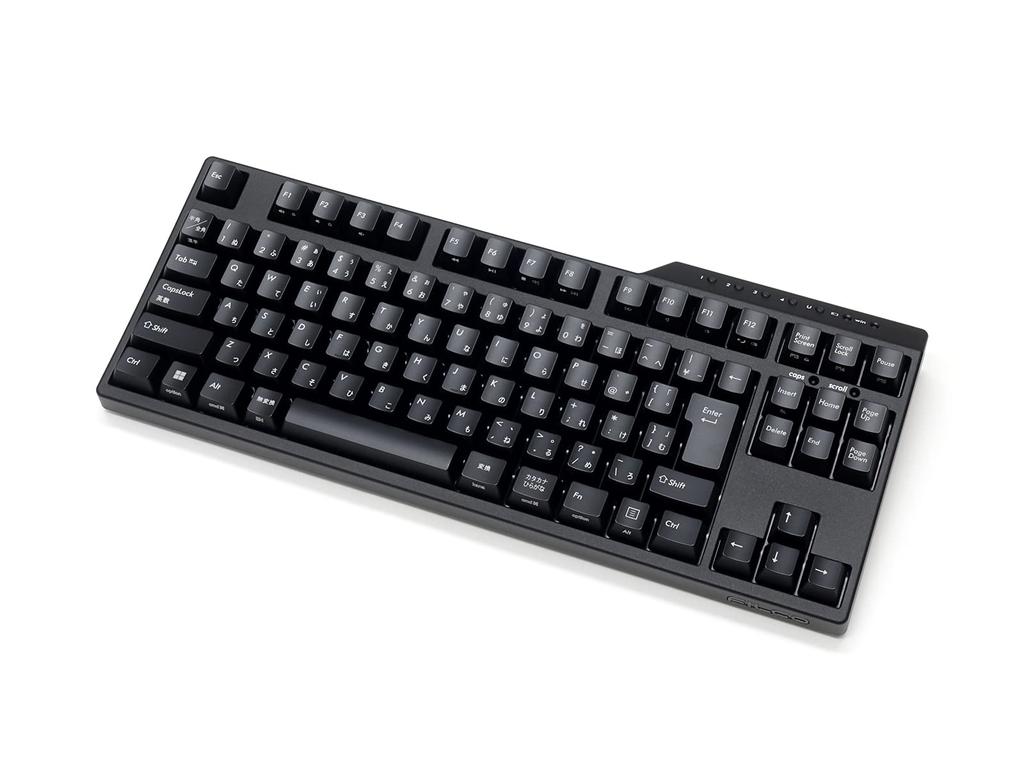 FILCO Механическая клавиатура Majestouch Convertible 3 с переключателями Cherry MX Blue, японская раскладка, 91 клавиша, без цифрового блока, беспроводное Bluetooth-подключение, проводное USB