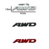 Компактная металлическая наклейка AWD 4WD для заднего багажника Honda CR-V/Crosstourer/Vezel/XRV