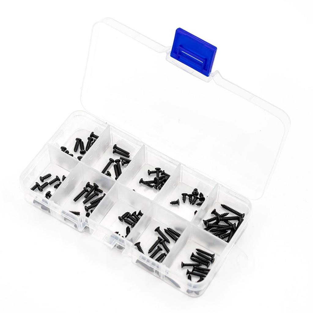 1 Box Screws Replacement  for 1/16 16207 16208 Remote Control Car Wearing Parts Repair Accessories