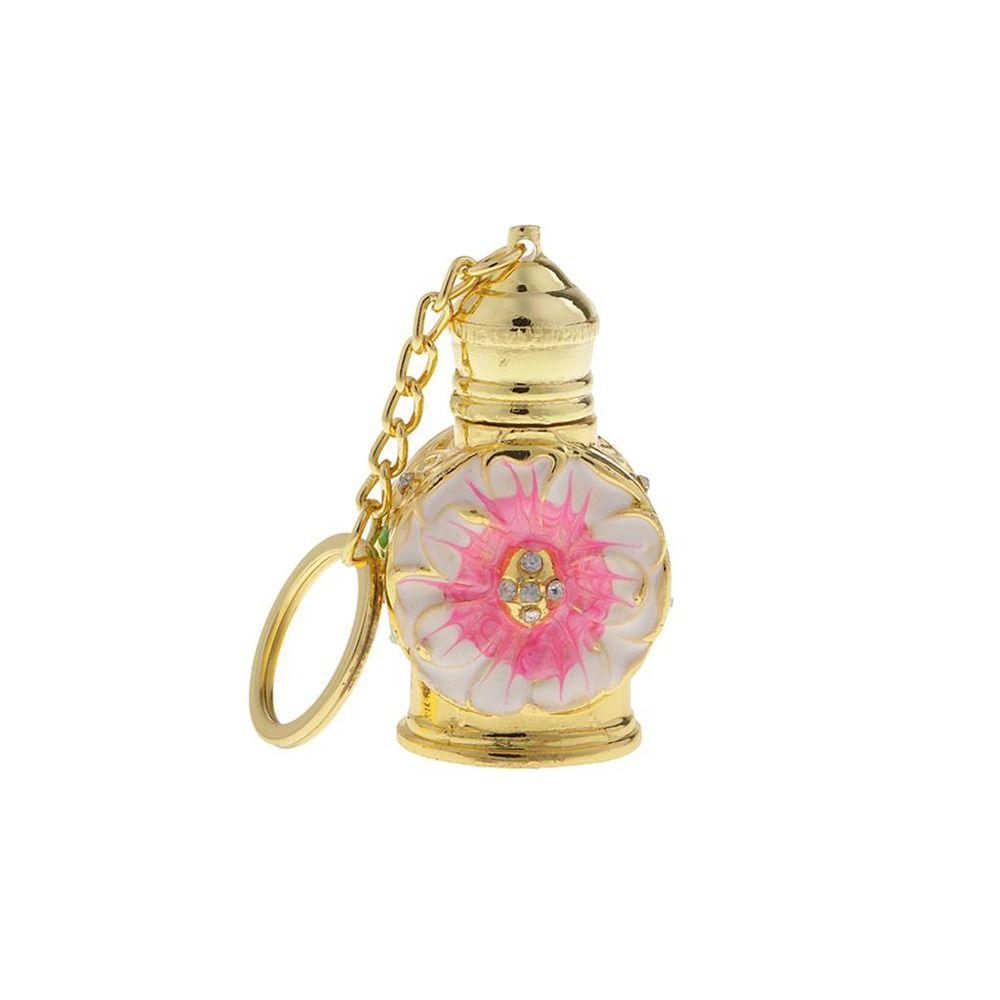 Bottle Pendant Keychain Perfume Bottle Empty Cosmetics Container Essential Oil Dropper Bottle