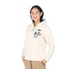 Hooded Sweatshirt Booby Logo Zip Parka [Chums] Women's H/Natural×Navy