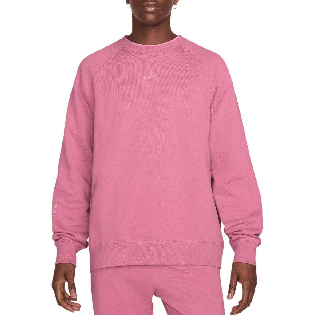Nike Флисовая кофта Nocta CS Crew Мужская Desert Berry Elemental Pink FN8160-667