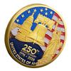 С 1776 по 2026 год Американская монета Свободы с изображениями колоколов Монета Мемориал Независимости