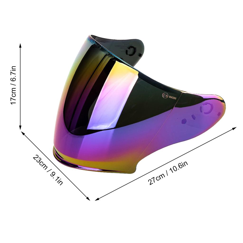 Motorcycle Helmet Wind Lens Visor Cambered Surface Motor Helmet Accessories Replacement for MT Avenue SV Helmet