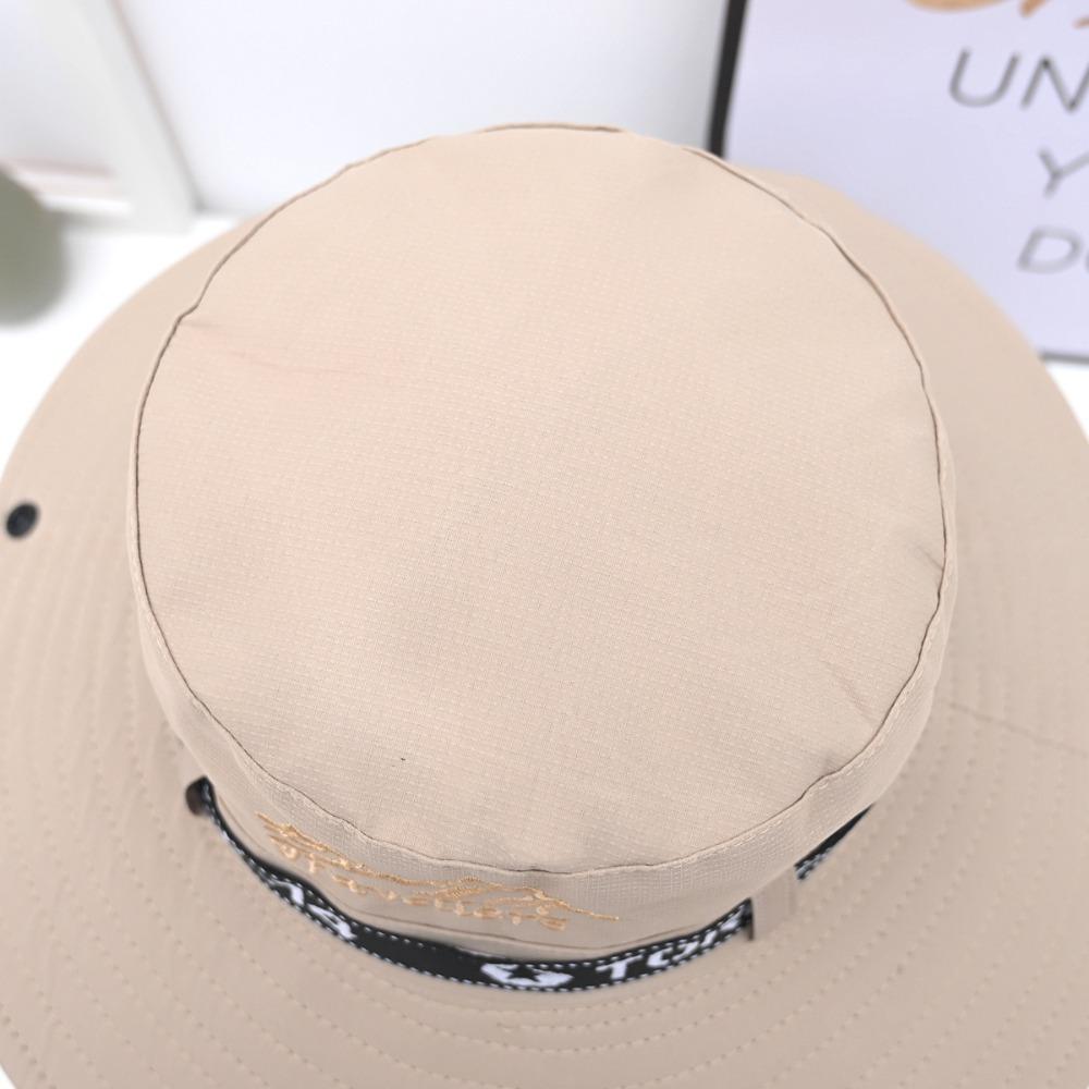 UV Protection Fisherman Hat Quick-drying Panama Cap Fashion Bucket Hat  Fishing Camping