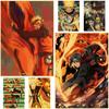 Boruto Anime Poster Vintage Uzumaki Posters Bar Cafe Home Decor Living Room Wall Sticker Art Painting Fans Collection Picture