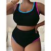 New Sexy High Waist Bikinis Swimwear Women Swimsuit Female Bikini Set Print Plus Size Bathing Suit Summer Biquini