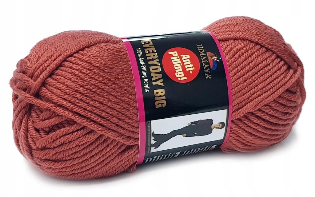 Everyday BIG acrylic anti-pilling yarn copper 825