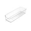 Drawer Storage Trays Durable Transparent Plastic Drawer Storage Divid Box for Kitchen Large Rectangle Box