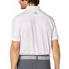 FootJoy Men's White Ball Print Short Sleeve Golf Shirt, Size XL (FJ-S25-S13, 34556-XL)