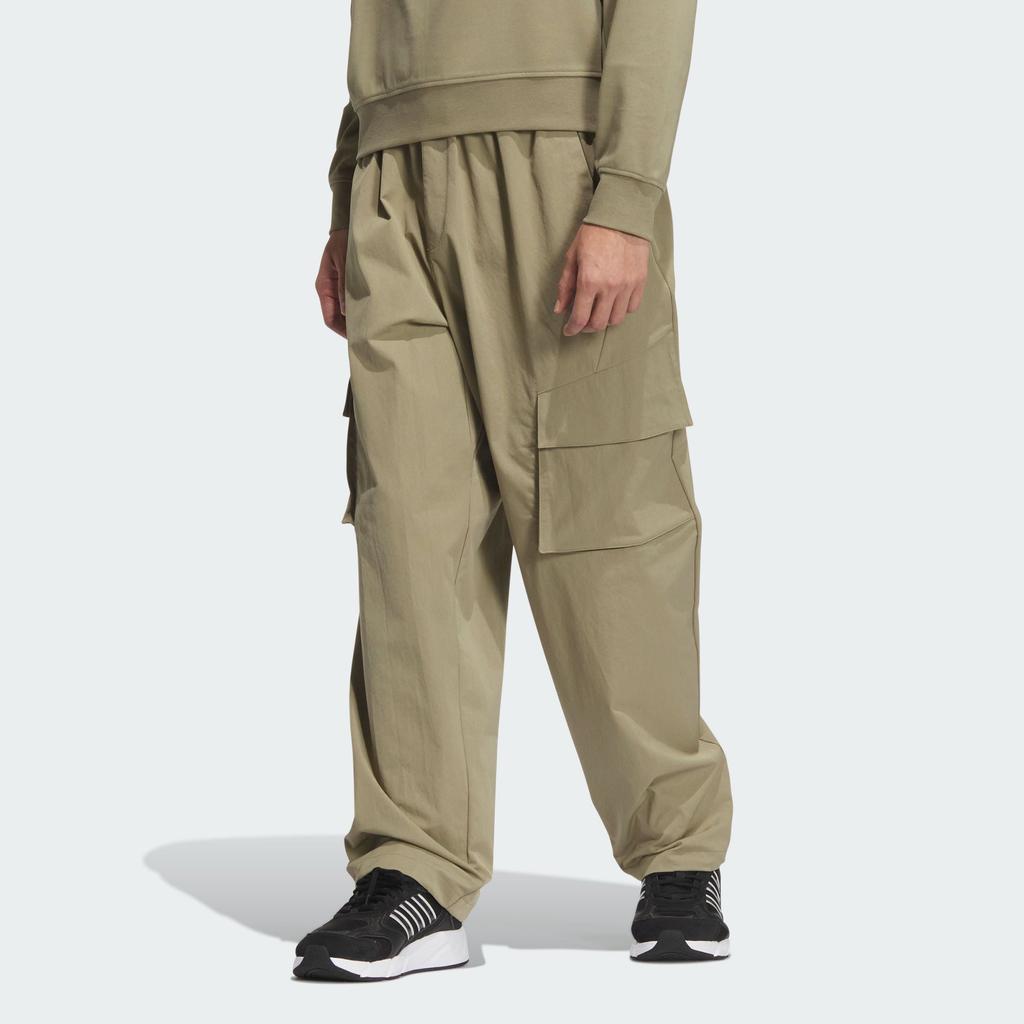 Adidas FW24 M Tran Pant1 однотонные спортивные повседневные брюки с карманами мужские брюки оливково-зеленого цвета JX1783