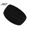 Soft Fleece Lined Headbands for Women Winter Women, Thickened Knitted Ear Warmers, Cold Cozy Acrylic Knit Headwear Weather Hairband Outdoor