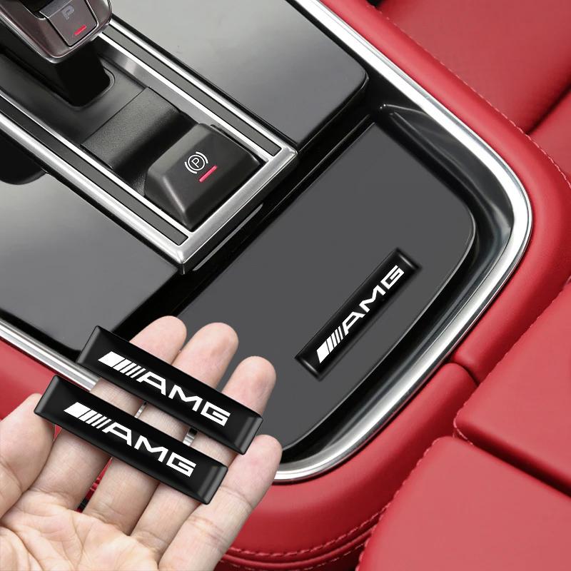 2/4/10 шт. Декоративные 3D наклейки-значки для автомобиля Benz AMG W201 W210 W108 W168 GLC W176 W124 W126 CLA GLA GLB GLS EQA EQB EQE EQC PW6