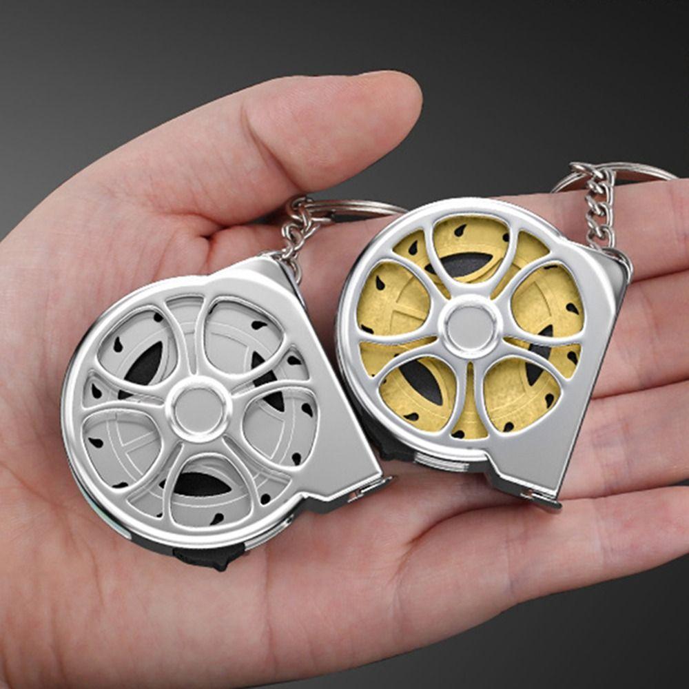 Metric Imperial Scale Pocket Tape Measure Keychain Tape Measure Household Measuring