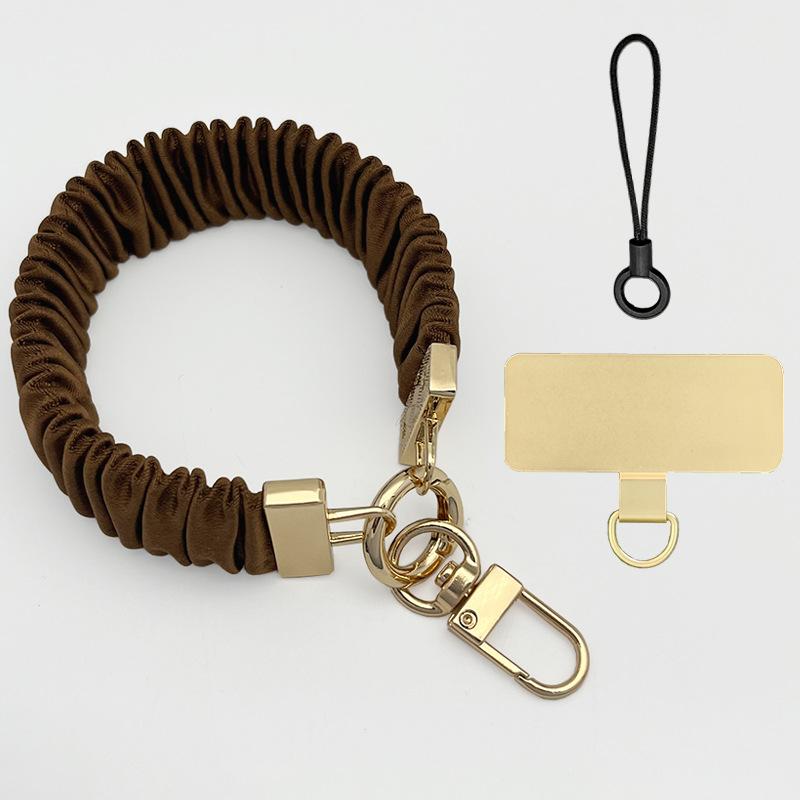 Mobile Phone Lanyard Cloth Anti-lost Mobile Phone Chain Women's Phone Lanyard High-grade Wrist Bracelet for Women Decoration