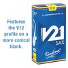 Vandoren Alto Saxophone Reeds V21, Hardness: 2-1/2 (Pack of 10)