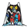 Сумка-мешок на завязках Custom Robo Grendizers для покупок, рюкзаки для йоги, женские, мужские, аниме, спортивные, мешок для спортзала