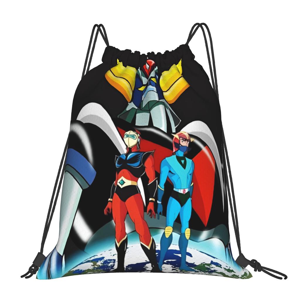 Сумка-мешок на завязках Custom Robo Grendizers для покупок, рюкзаки для йоги, женские, мужские, аниме, спортивные, мешок для спортзала