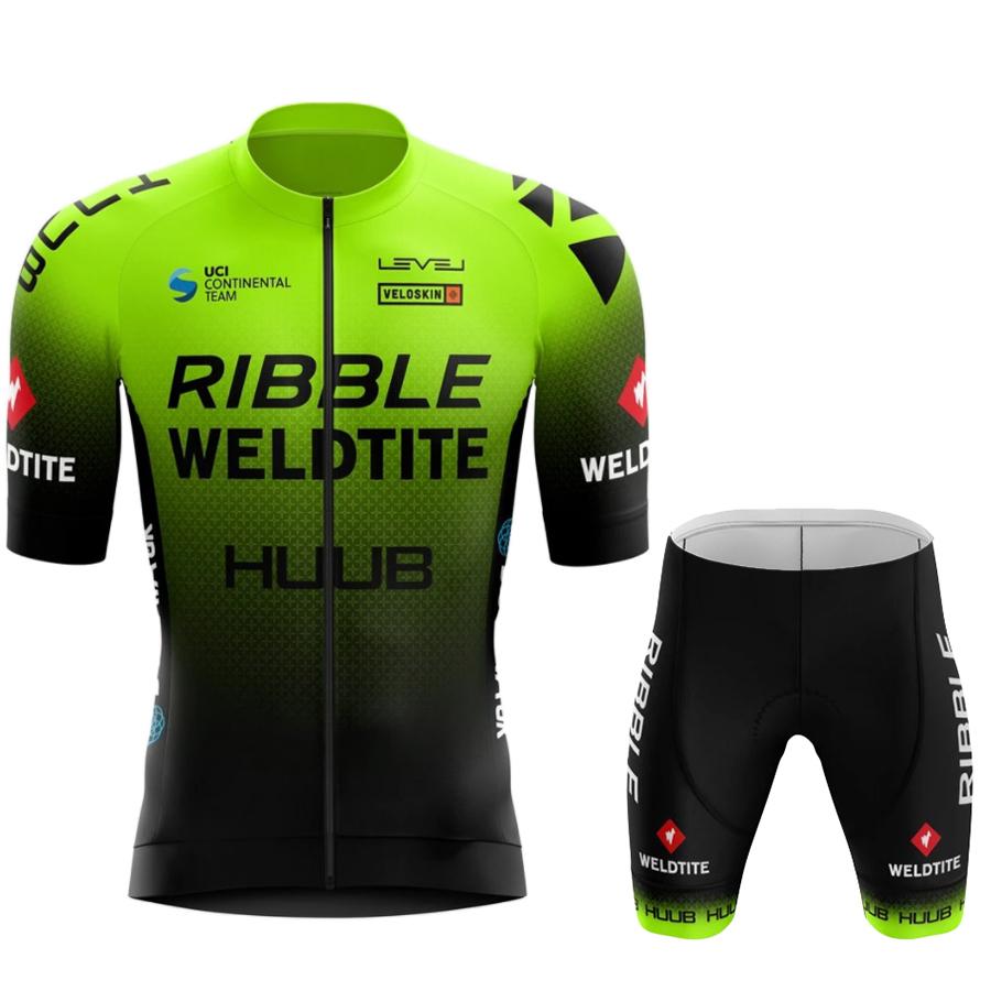 Team Wielertui Set Fietsleding Mtb Bike Kleding Uniform Maillot Ropa Ciclismo Man Fietspak 2026 Summer Breathable Cycling Suit Set
