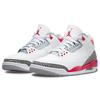 Air Jordan 3 Retro Fire Red 2022 Unisex Sneakers White Cement-Grey Black DN3707-160